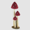 Conj. 3 cogumelos 34cm